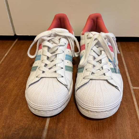 adidas Other - Adidas Superstar J Tennis Shoes Girls Size 4